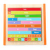 Wooden Teaching Aids Color Decimal Stick Math Toys
