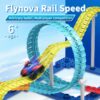 DIY Flexible Racing Car Railway Track Assemble Play Toy