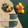 Hollowed Out Fruit Vegetable Snack Bowl Basket Tray
