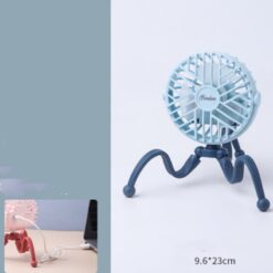 Portable Mini Octopus Shape Flexible Tripod Bracket Fan