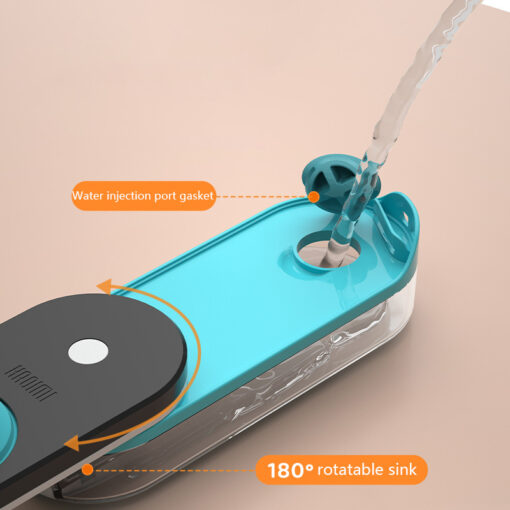 Portable Transparent Pets Foldable Water Dispenser