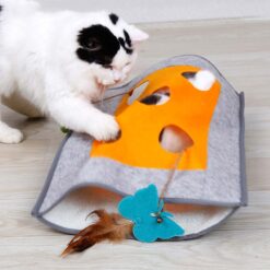 Multi-Function Cat Scratching Activity Play Mat