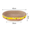 Cat Scratching Board Bowl Type Grinding Claw Toy