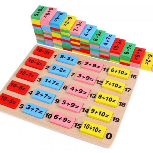 Creative Wooden Children's Mathematics Teaching Aids