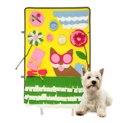 Durable Pet Sniffing Stress Relief Nose Training Mat