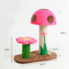 Mushroom Climbing Frame Grinding Claws Cat Toy