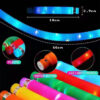Flashing Telescopic Stretching Tube LED Venting Toys