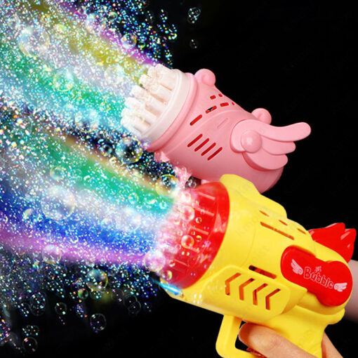 Automatic Electric Outdoor Bubble Maker Gun Toys