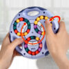 Children's Magic Cube Fingertip Rotating Puzzle Ball Toy