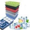 Multi-purpose Silicone Square Ice Cube Box Mold Tray