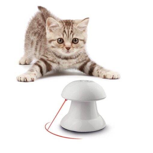 Interactive USB Charging Funny Cat LED Laser Toy