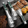 Stainless Steel Kitchen Silicone Barbecue Food Clip