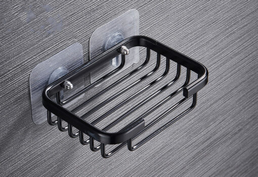 Wall-Mounted Seamless Suction Soap Dish Holder