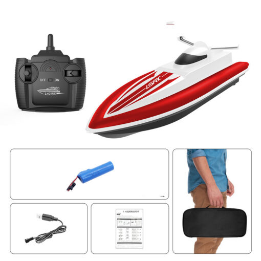 Waterproof Remote Control High-Speed Racing Boat Toy