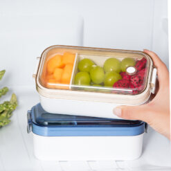 Kitchen Transparent Belt Cover Refrigerator Storage Box