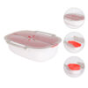 Double-layer Kitchen Microwave Steaming Tray