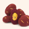 Interactive Sweet Potato Pet Hidden Food Plush Toy