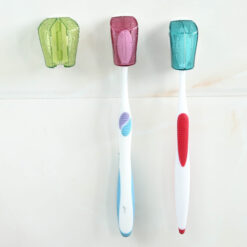 Portable Wall-mounted Toothbrush Head Cover Holder