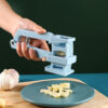 Multifunction Stainless Steel Kitchen Manual Garlic Slicer