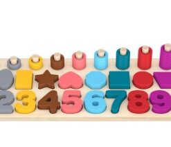 Montessori Mathematics Building Blocks Board Toys