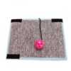 Interactive Cat Scratching Claw Bell Board Mat Toy