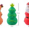Christmas Tree Bite-resistant Pet Teether Vocal Chew Toy