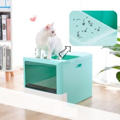Large Drawer Type Fully Enclosed Cat Litter Basin