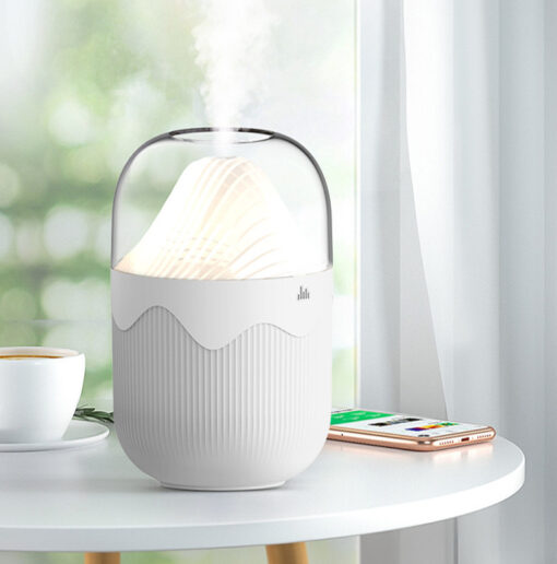 Portable Colorful Volcano Air Humidifier Diffuser