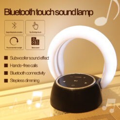 Creative Bluetooth Speaker LED Night Light Lamp