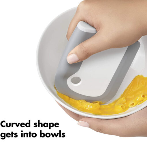 Kitchen Integrated Soft Rubber Scraper Cleaning Tool