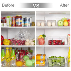 Transparent Drawer Type Kitchen Refrigerator Storage