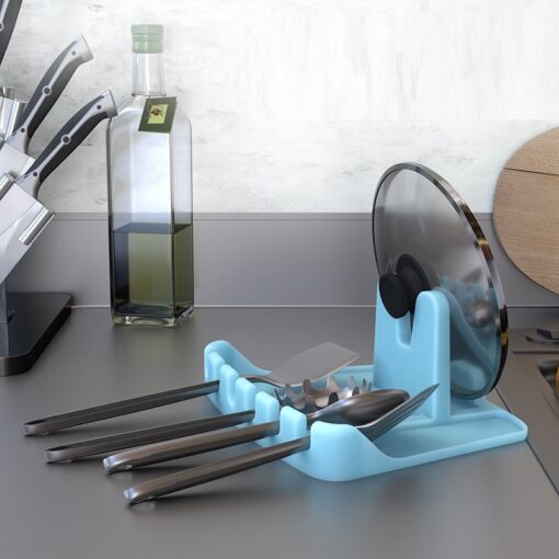 Multi-functional Tableware Kitchen Silicone Storage Rack