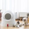 Smart Semi-automatic Full Closed Cat Litter Basin
