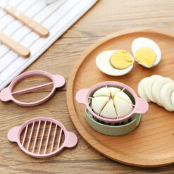 Multi-purpose Kitchen Wheat Straw Egg Cutter Splitter