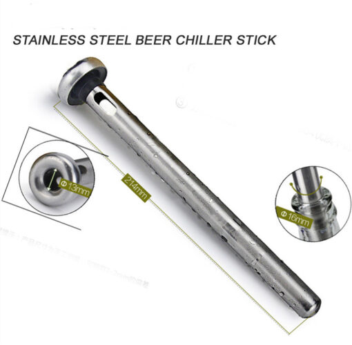 Stainless Steel Wine Bottle Cooler Stick Cooling Rod