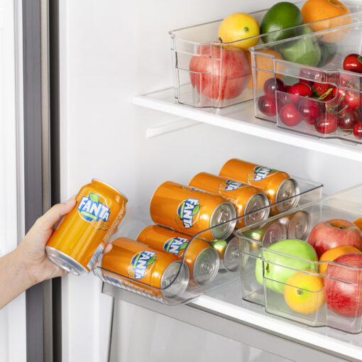 Transparent Drawer Type Kitchen Refrigerator Storage
