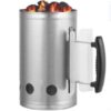 Creative Steel Fire Bucket Fire Lighter Chimney Starter