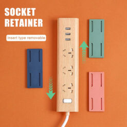 Wall-mounted Socket Storage Organizer Holder