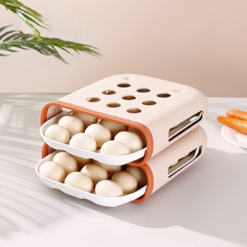 Kitchen Drawer Type Refrigerator Egg Storage Box