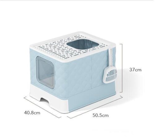 Foldable Drawer Type Large Space Cube Cat Litter