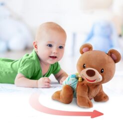 Interactive Learn To Crawl Bear Guide Crawl Baby Toy