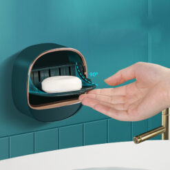 Wall-mounted Drawer Type Soap Draining Holder