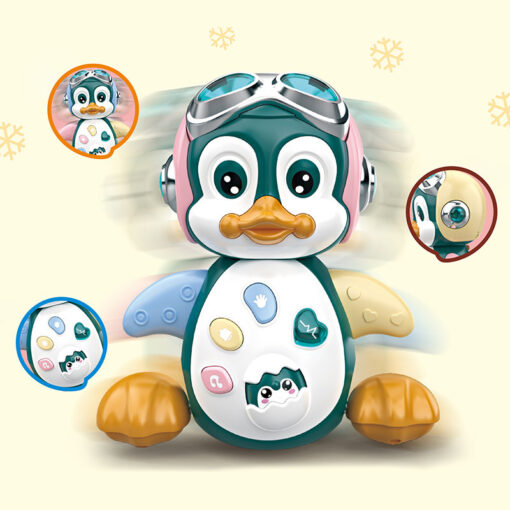 Electric Penguin Early Educational Musical Walking Toy