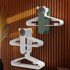 Wall-mounted Waterproof Clothes Hanger Storage Rack