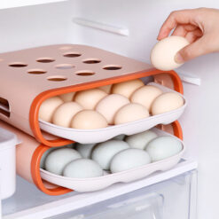 Kitchen Drawer Type Refrigerator Egg Storage Box