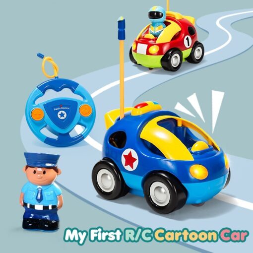 Remote Control Detachable Cartoon Car Racing Toy