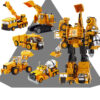 Durable Engineering Vehicle Alloy Transformation Toy