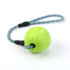 Interactive Dog Rope Ball Bite Resistance Training Toy