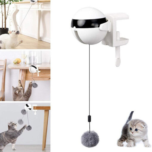 Interactive Electric Automatic Lifting Cat Ball Play Toy