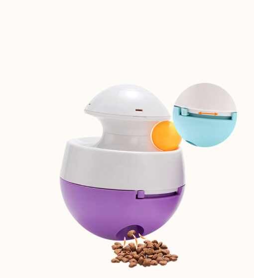 Interactive Pet Food Leaking Tumbler Ball Toy